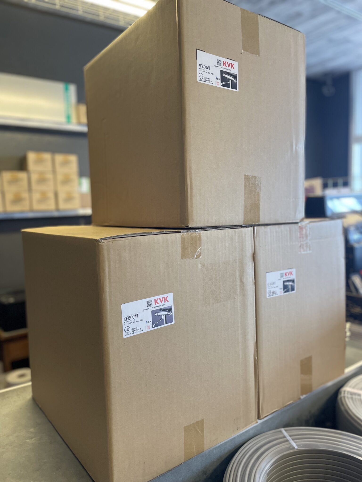 KVK壁付サーモ大量入荷　本日の買取レポート