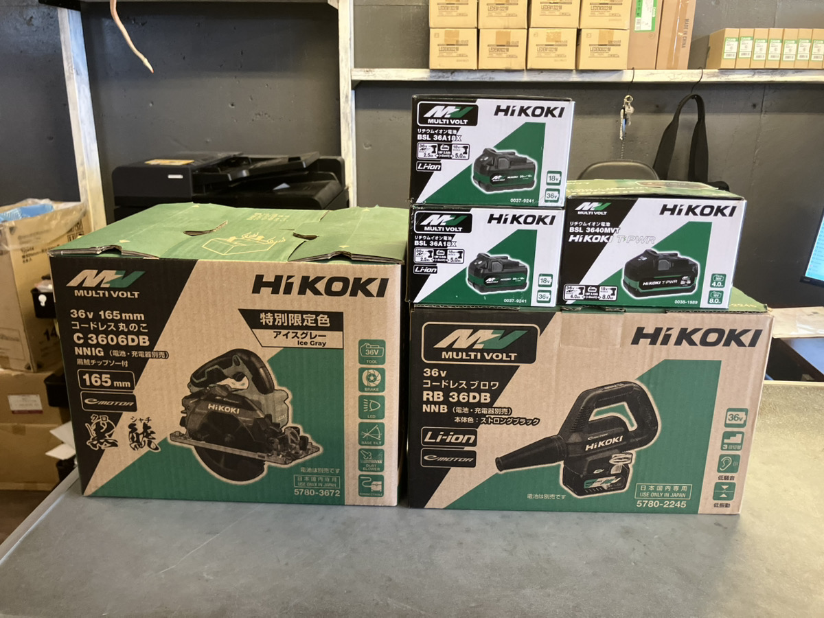 電動工具の買取もデンセンブへ　本日の買取レポート