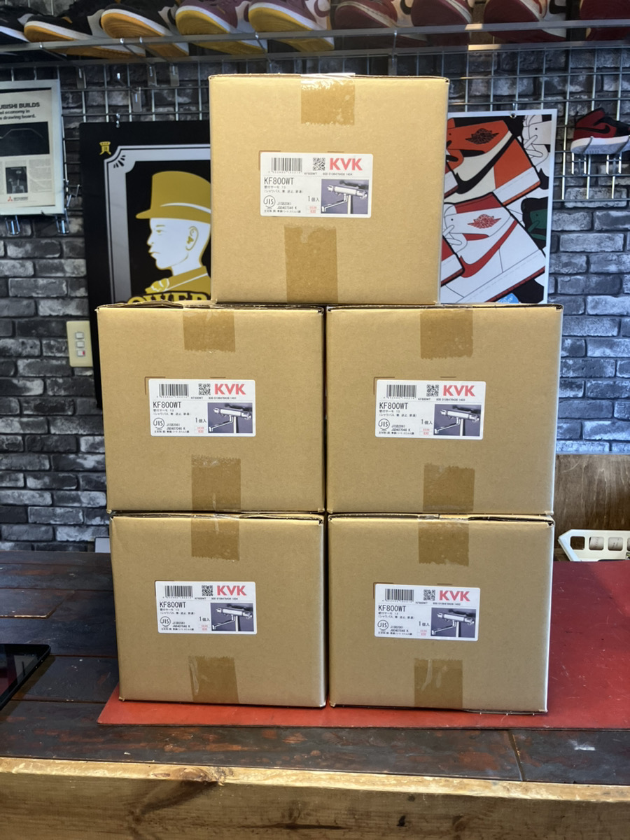KVK KF800WT 水栓器具も買取　本日の買取レポート
