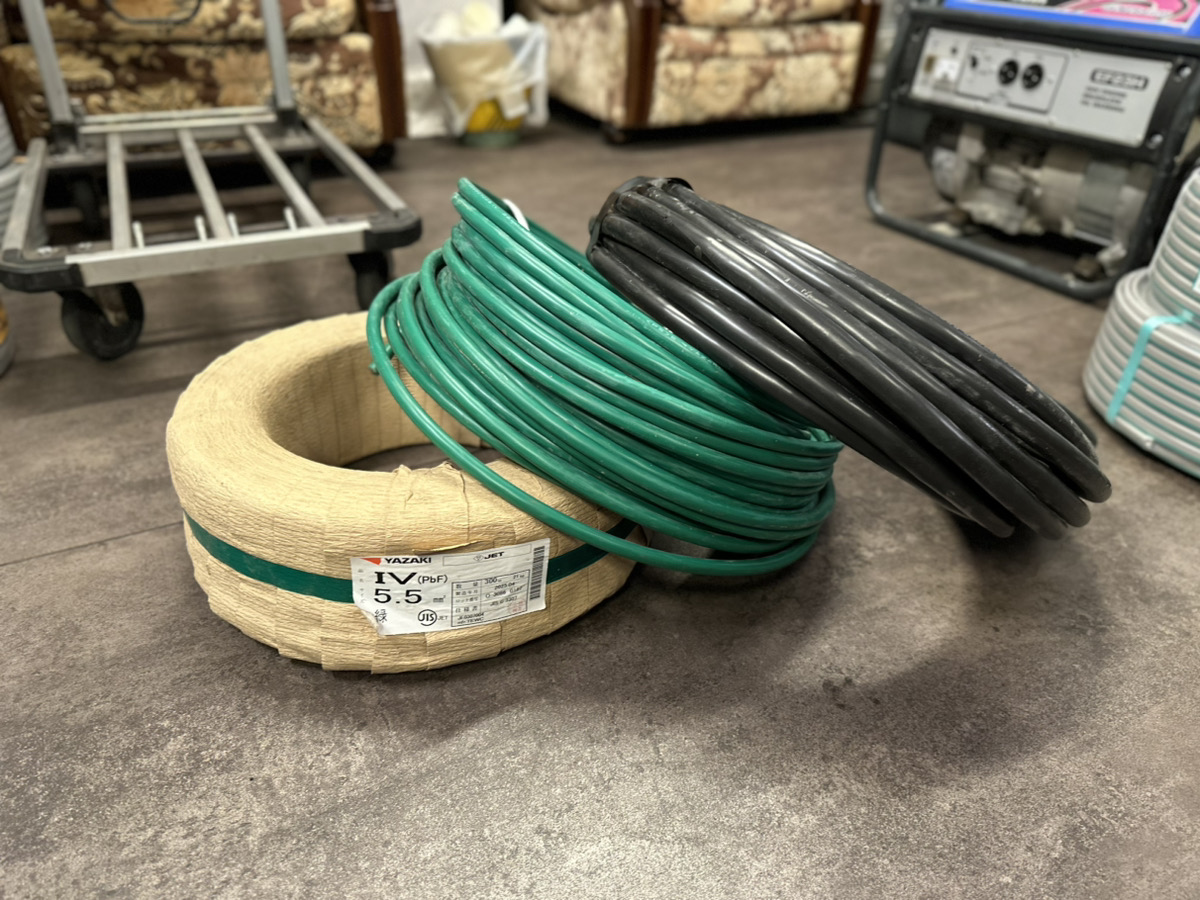 IVケーブル　雑線も高額買取　本日の買取レポート